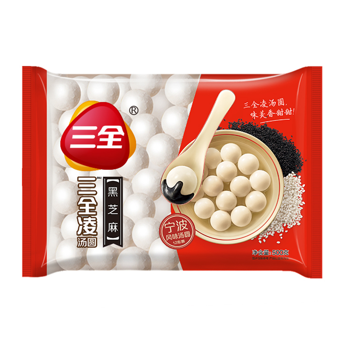 宁波风味黑芝麻简装500g