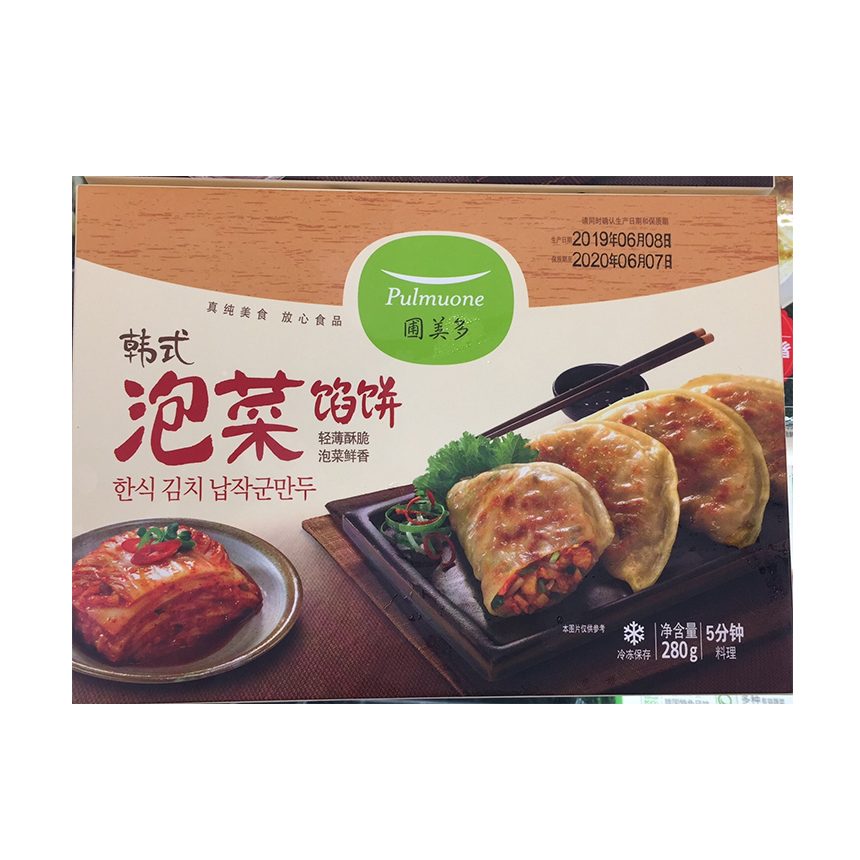 圃美多韩式泡菜馅饼280g